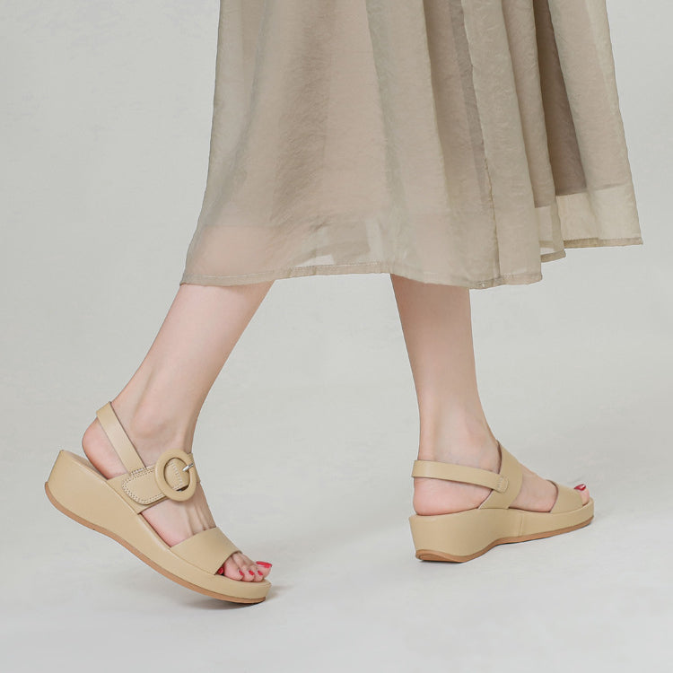 Fashionable Versatile Comfortable Wedge Flat Casual Shoes