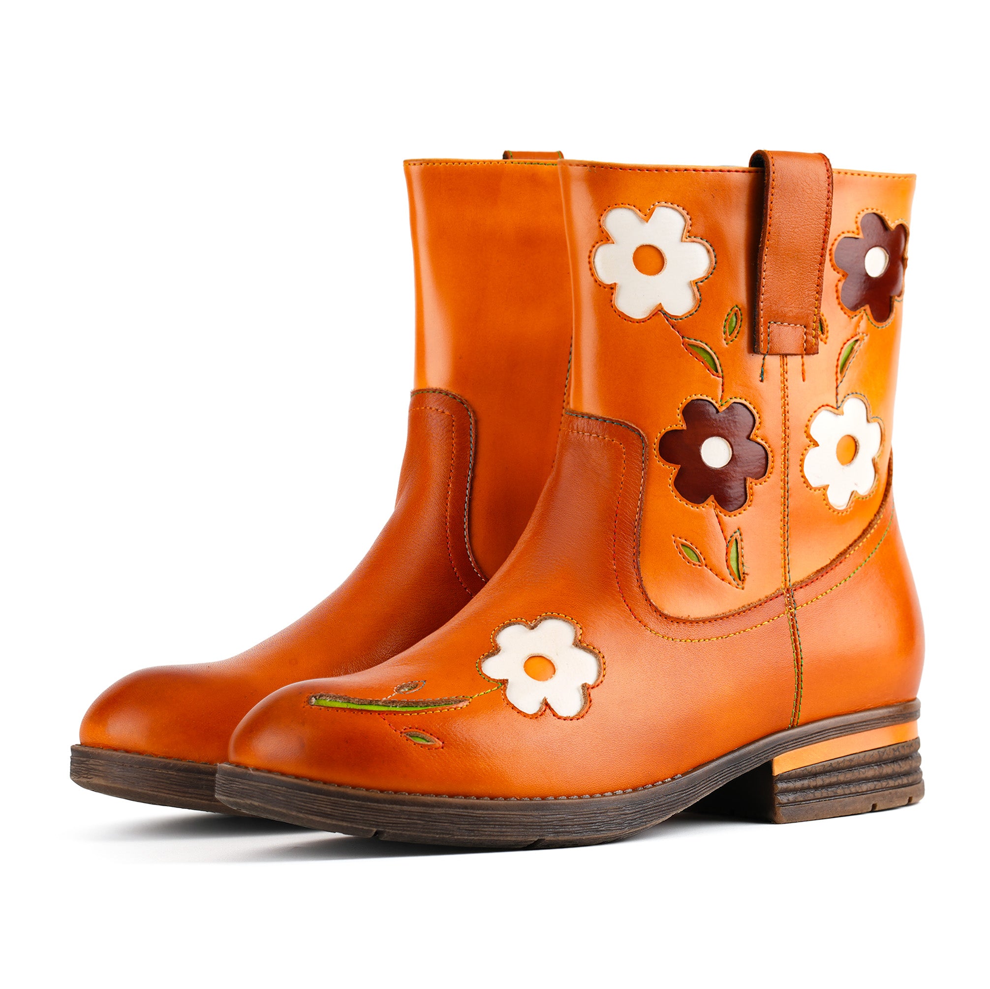 Sunny Daisy Ankle Boots