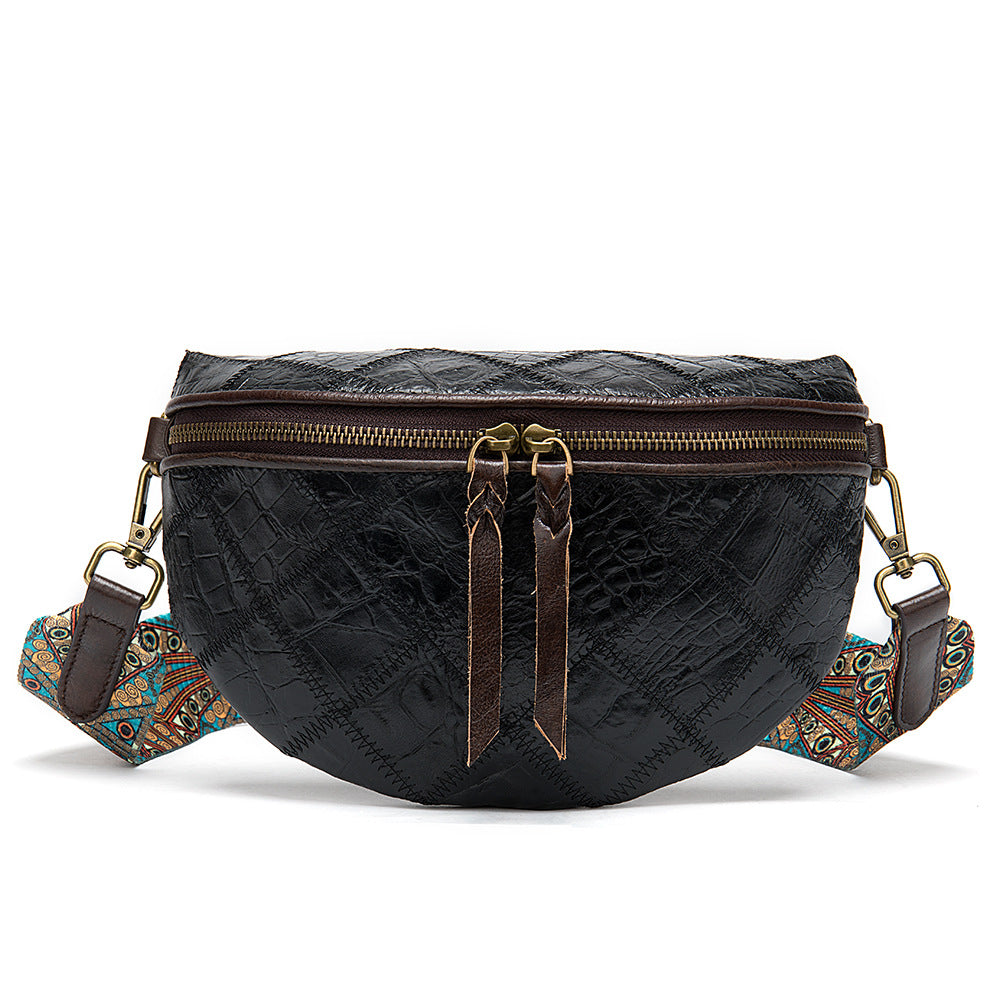 Sac de coquille de couleur élégante vintage Elegant Crossbody