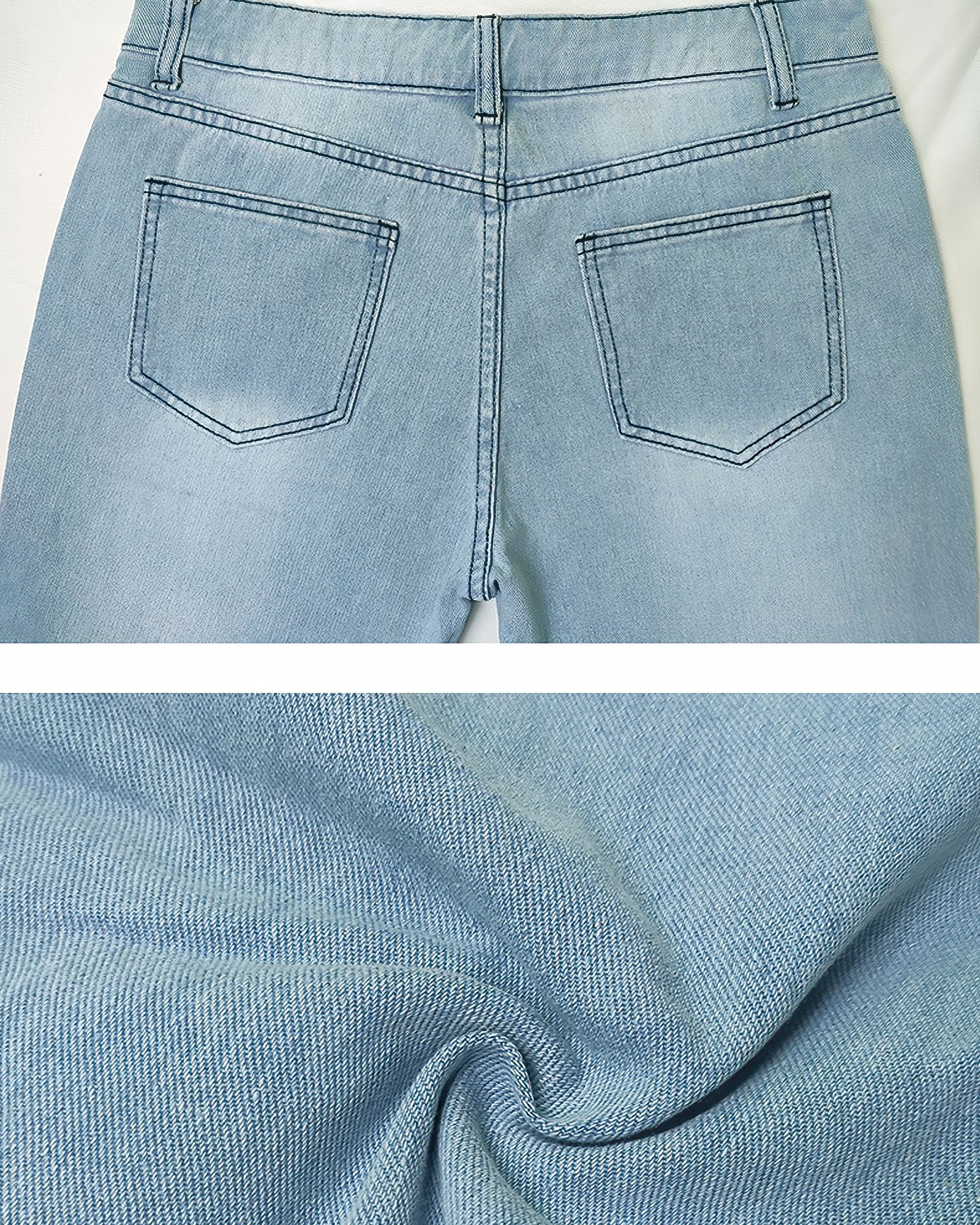 Denim Soft Casual Pants