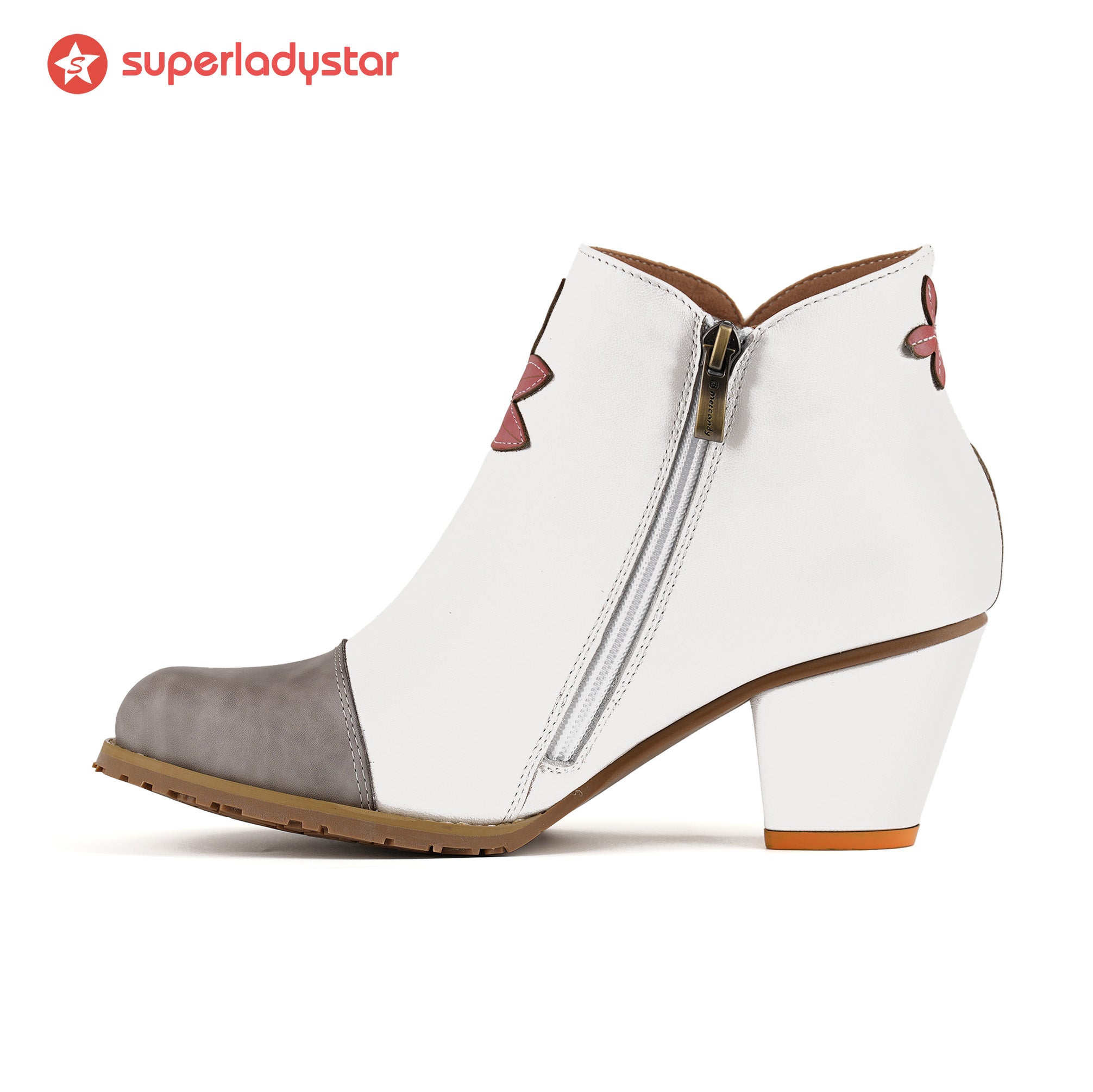 Botines de gracia floral