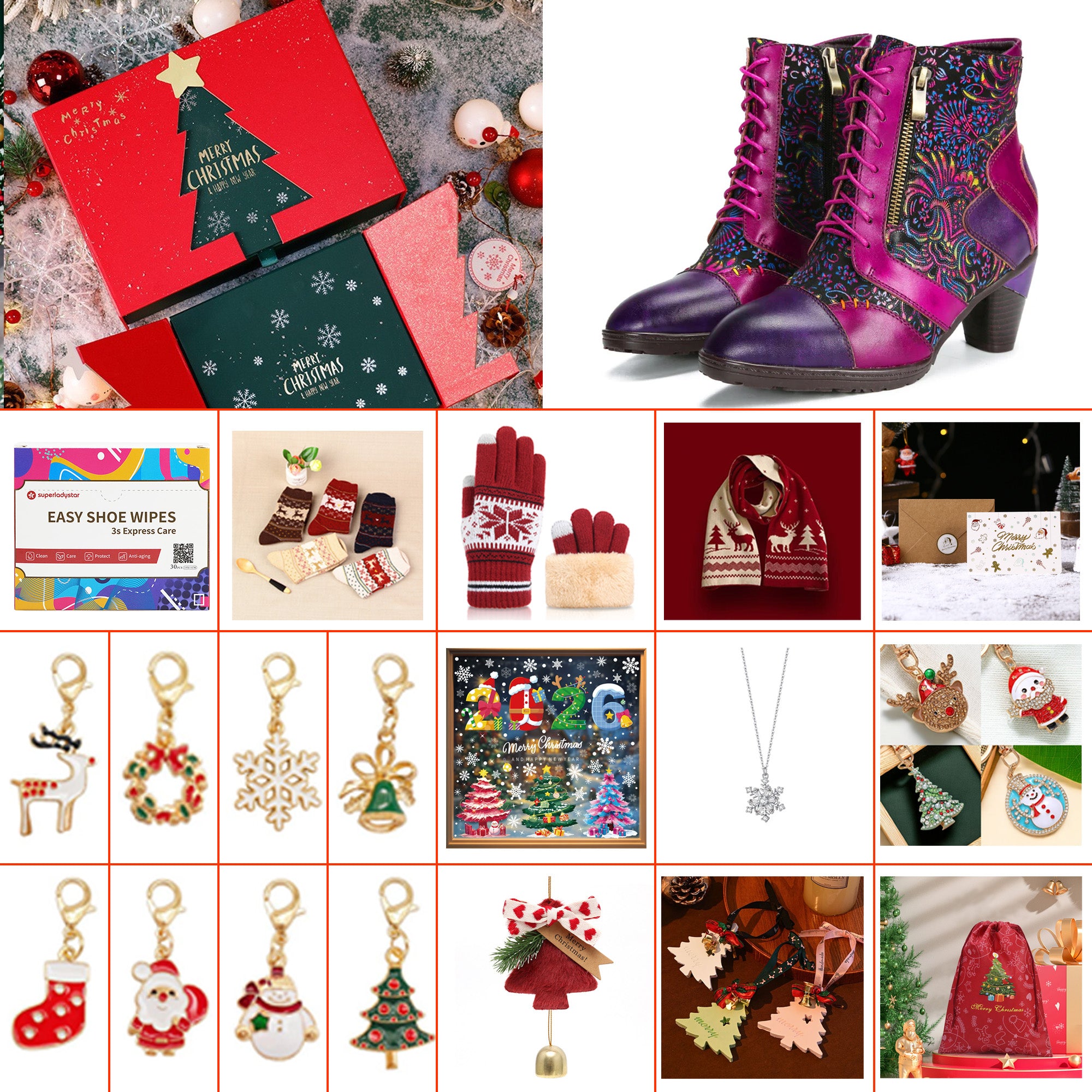 Coffret cadeau de Noël