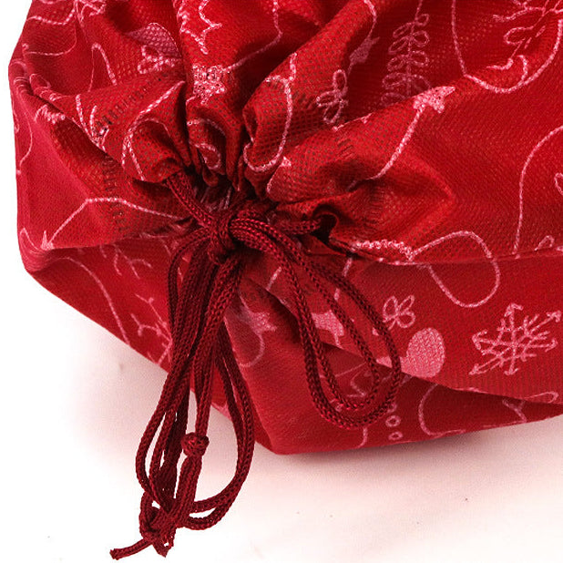 Christmas Drawstring Gift Storage Bag