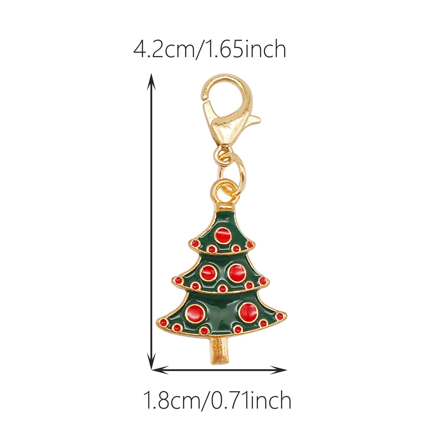 Cartoon Christmas Tree Hanging Ornament