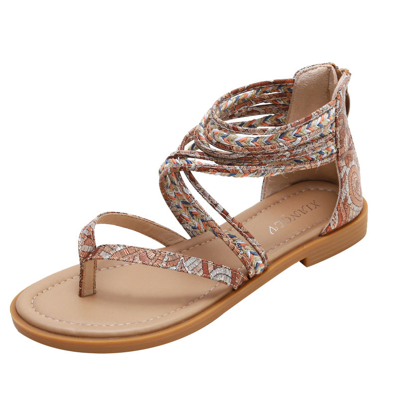 Bohemian Vintage Beach Vacation Sandals