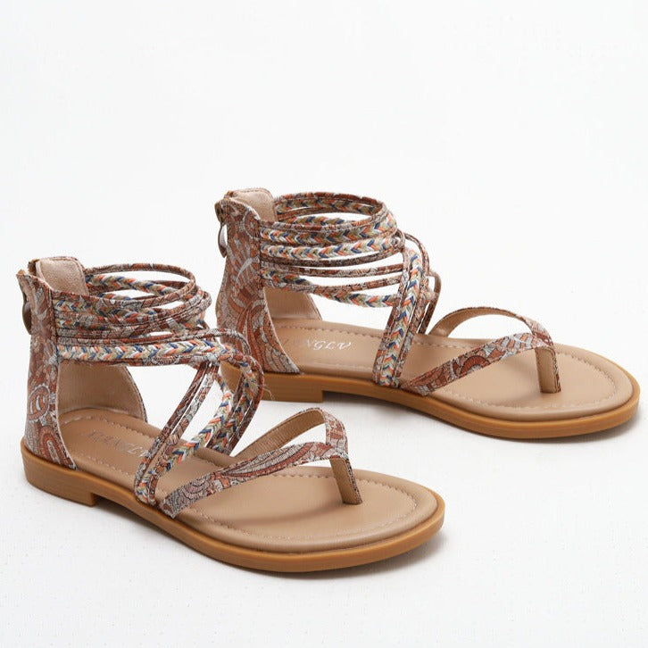 Bohemian Vintage Beach Vacation Sandals