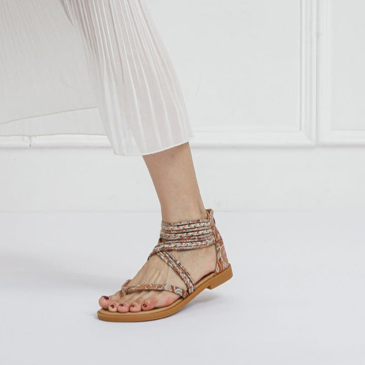 Bohemian Vintage Beach Vacation Sandals