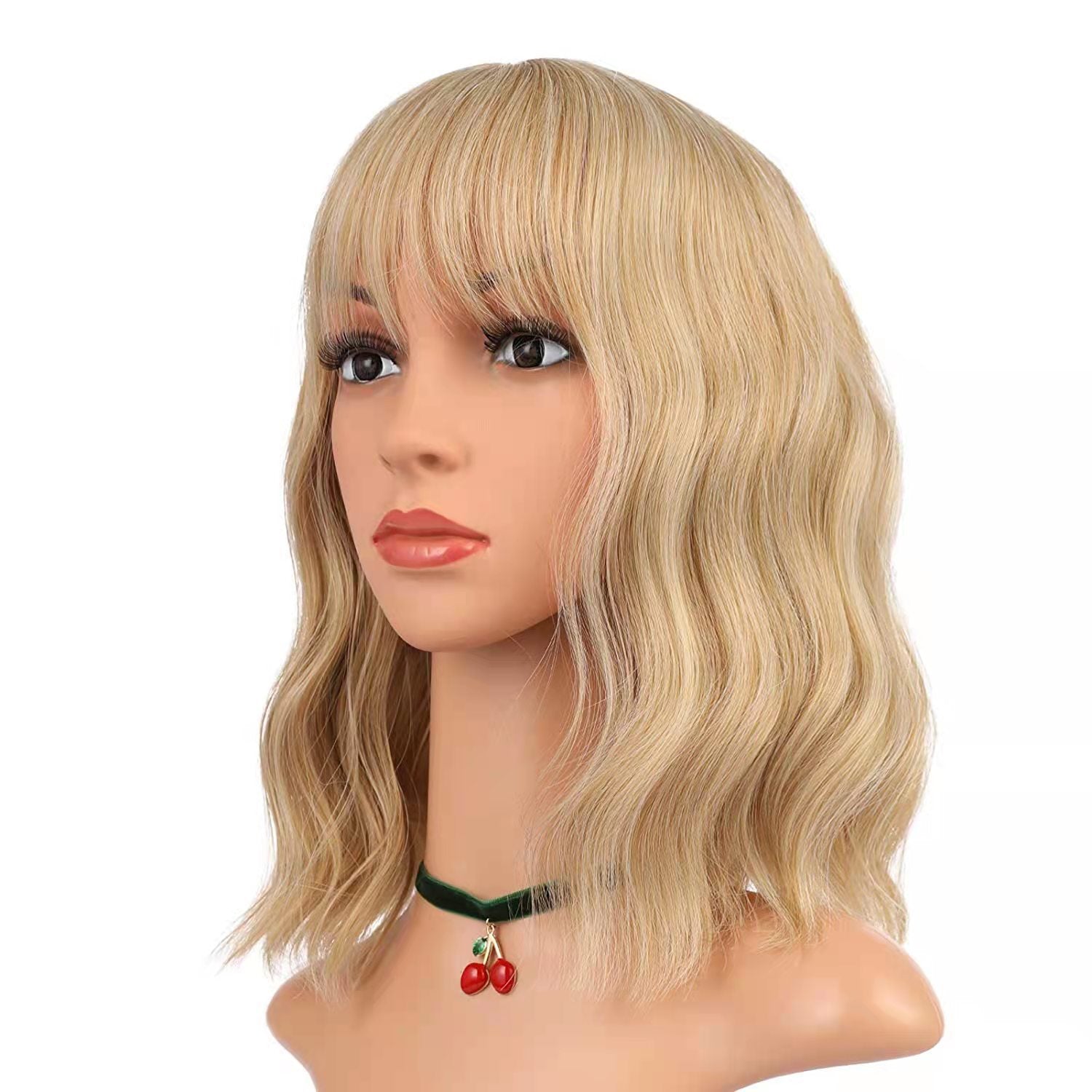 Fashionable Short Bob Curly Wig