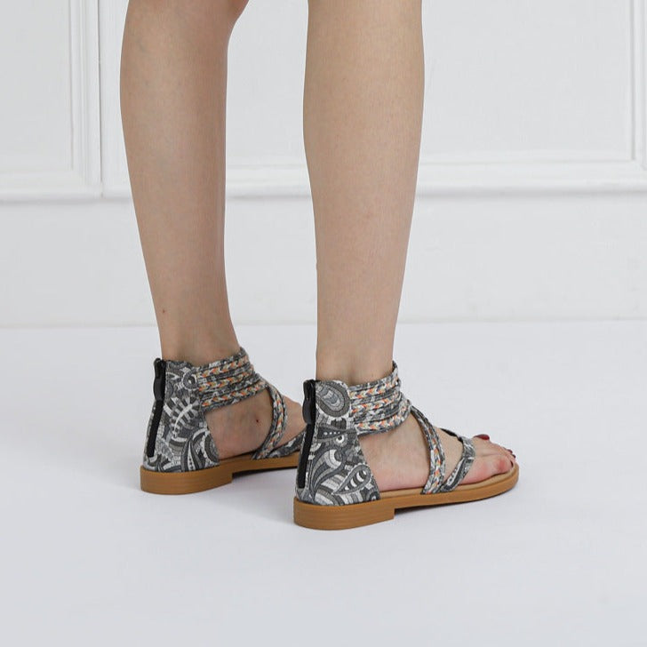 Bohemian Vintage Beach Vacation Sandals