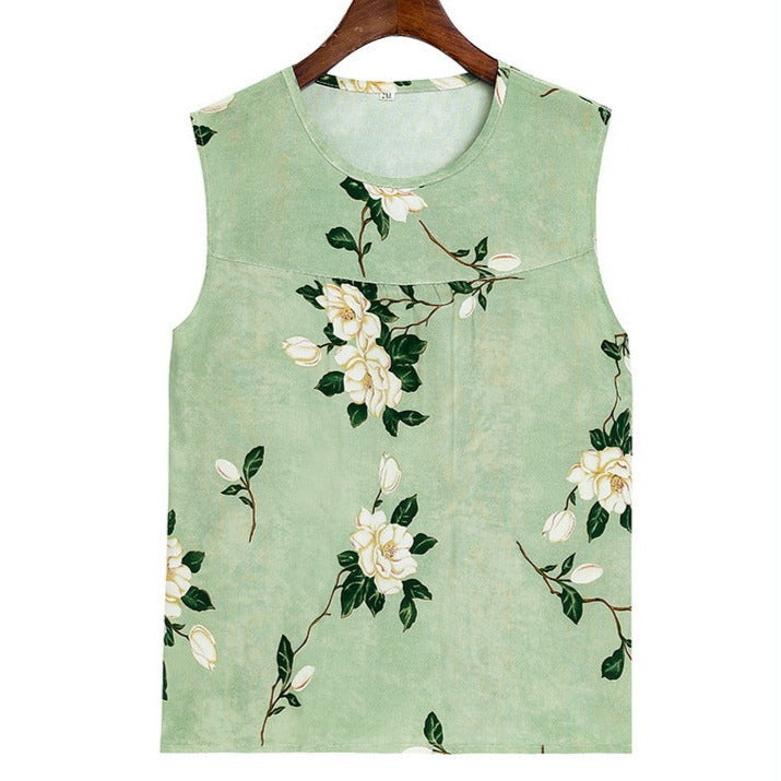 Summer Sleeveless Vest and Capri Pajama Set