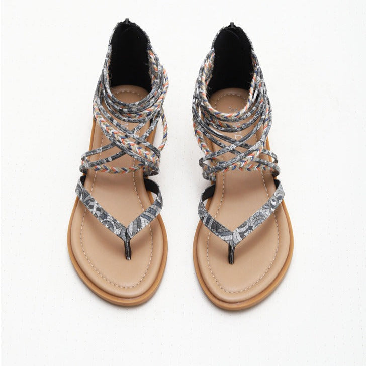 Bohemian Vintage Beach Vacation Sandals