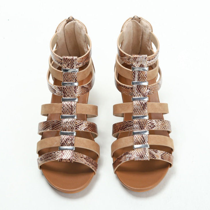 Summer Roman High-top Versatile Peep-toe Sandals