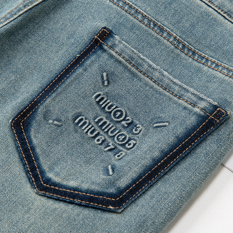 High-Waisted Straight-Leg Sculpting Jeans