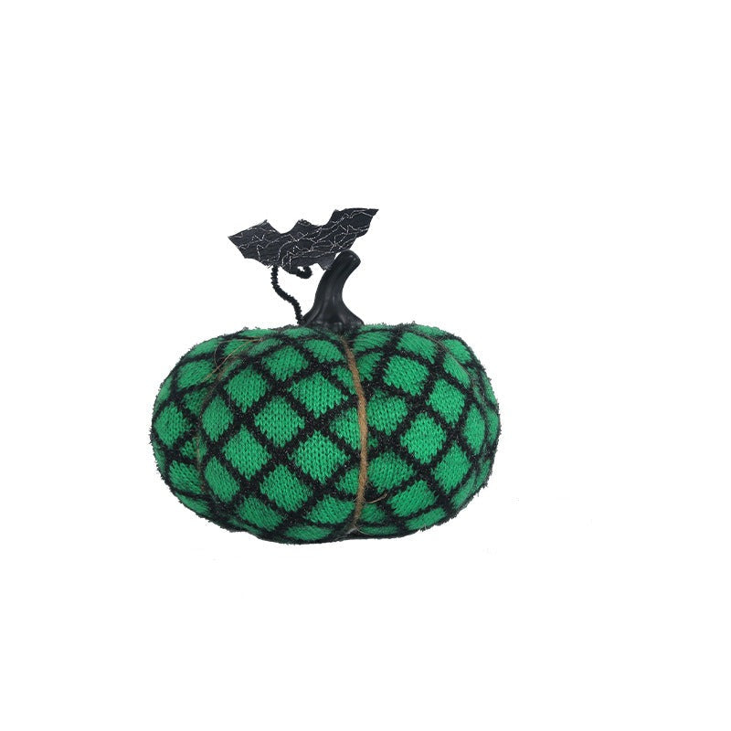 Halloween Handcrafted Knitted Pumpkin Decor - Holiday Props