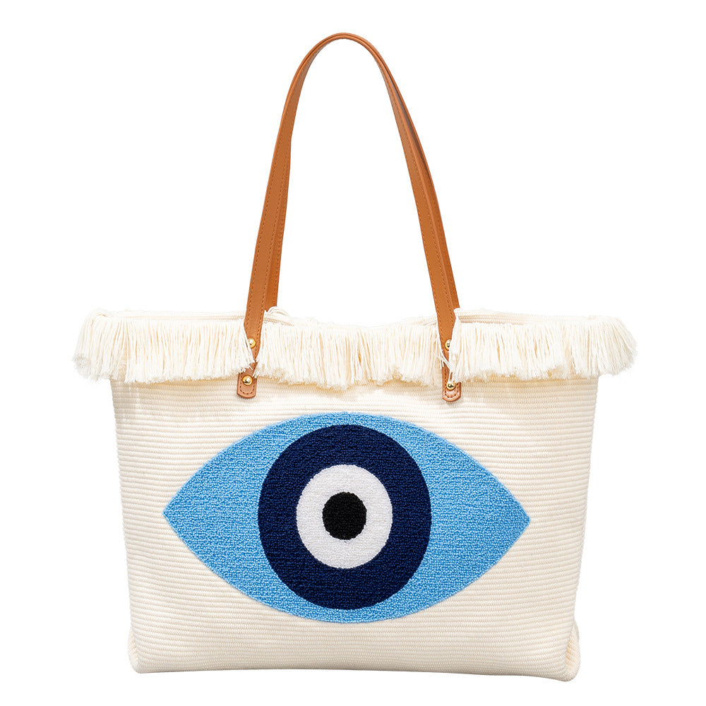 Bohemian Vintage Large Capacity Canvas Shoulder Bag