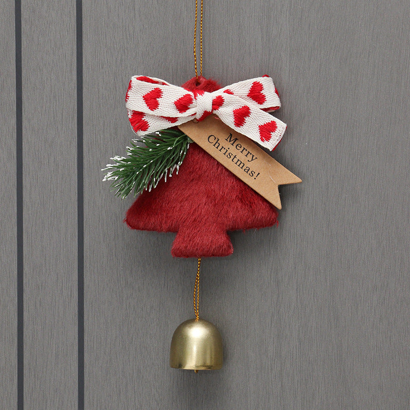 Christmas Tree Bell Ornament