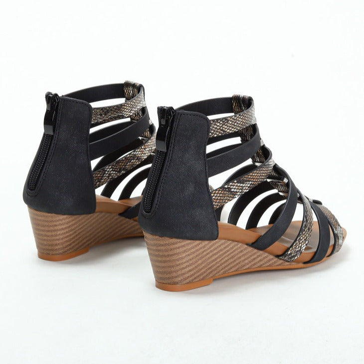 Summer Roman High-top Versatile Peep-toe Sandals