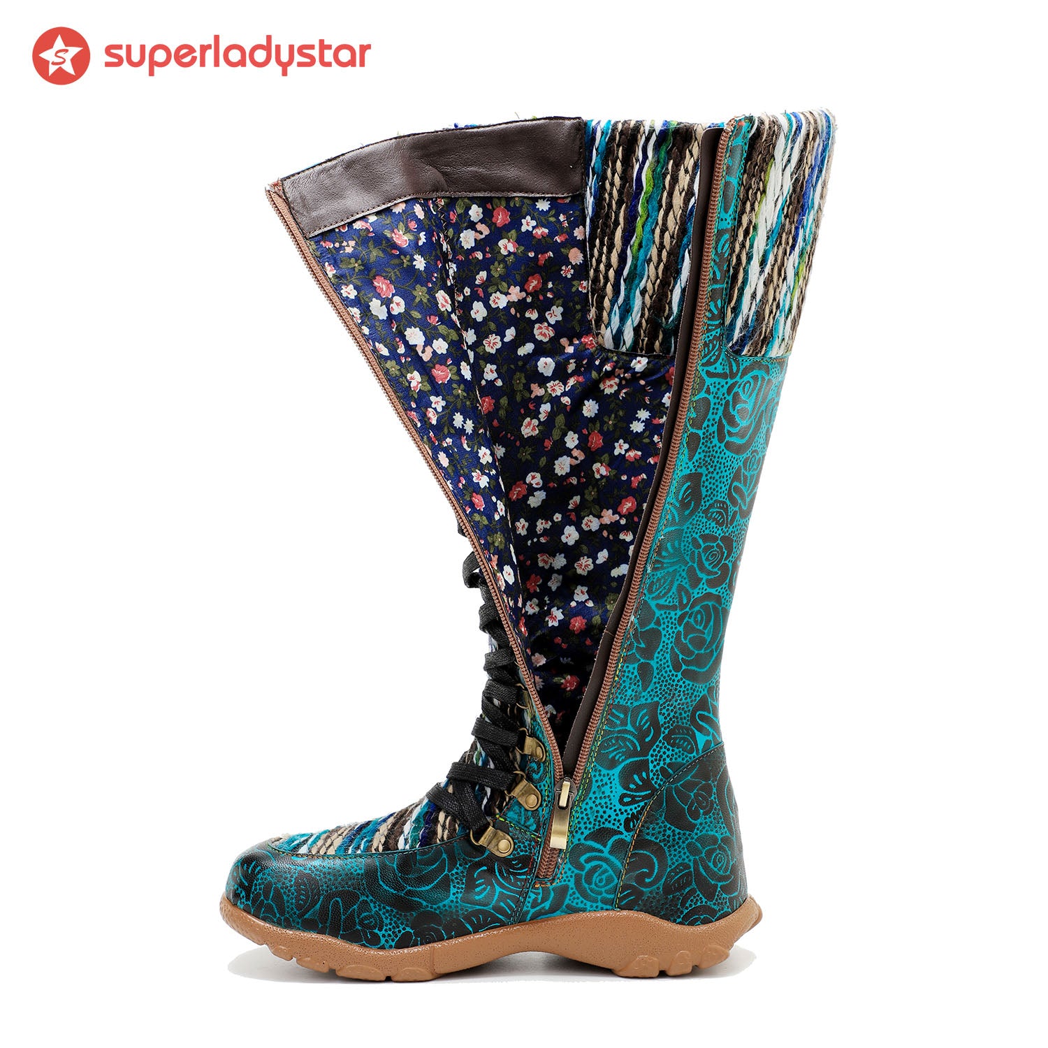Botas casuais confortáveis de couro