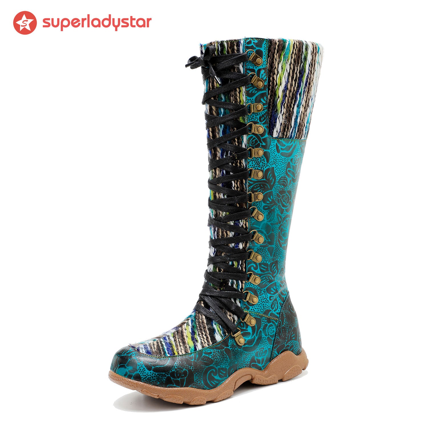 Botas casuais confortáveis de couro