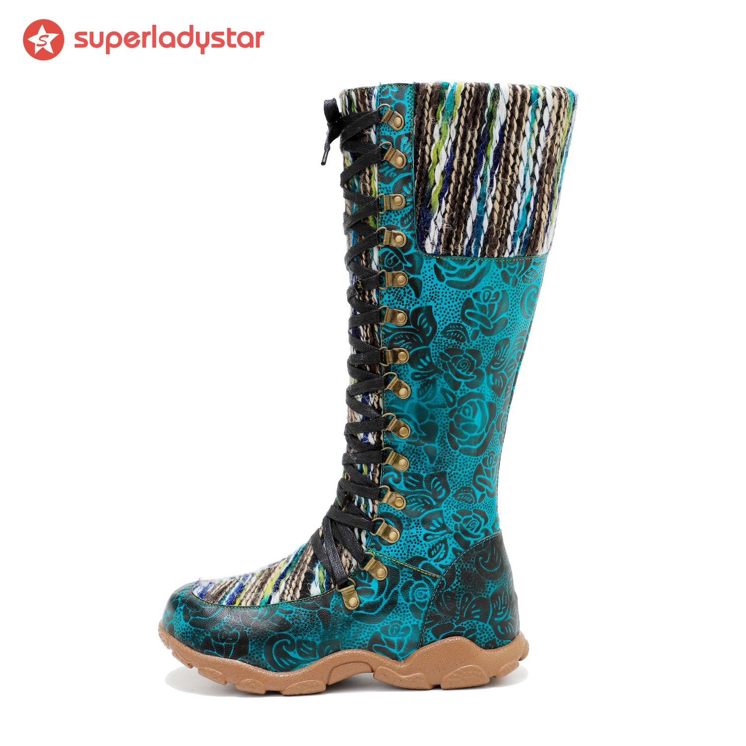 Botas casuais confortáveis de couro