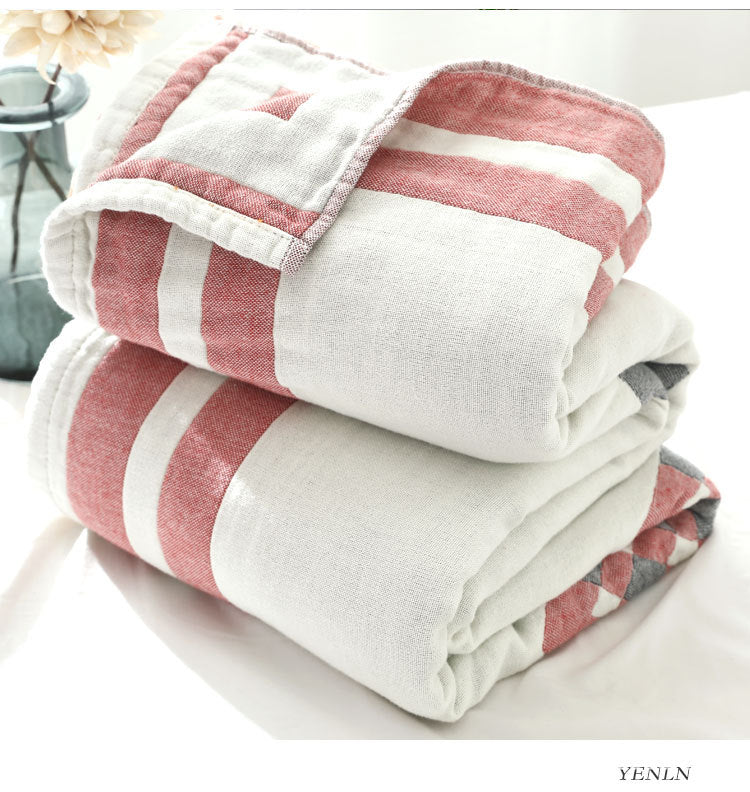 New Breathable Cotton-Blend Blanket & Quilt for Summer