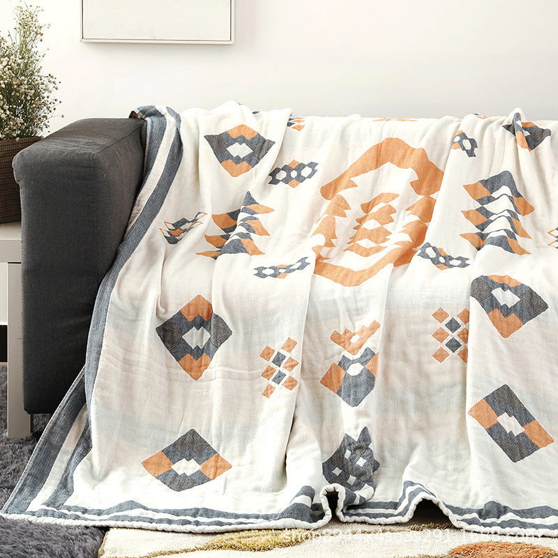 New Breathable Cotton-Blend Blanket & Quilt for Summer