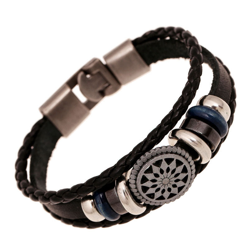 Buckle Weaving Openwork Bracelet