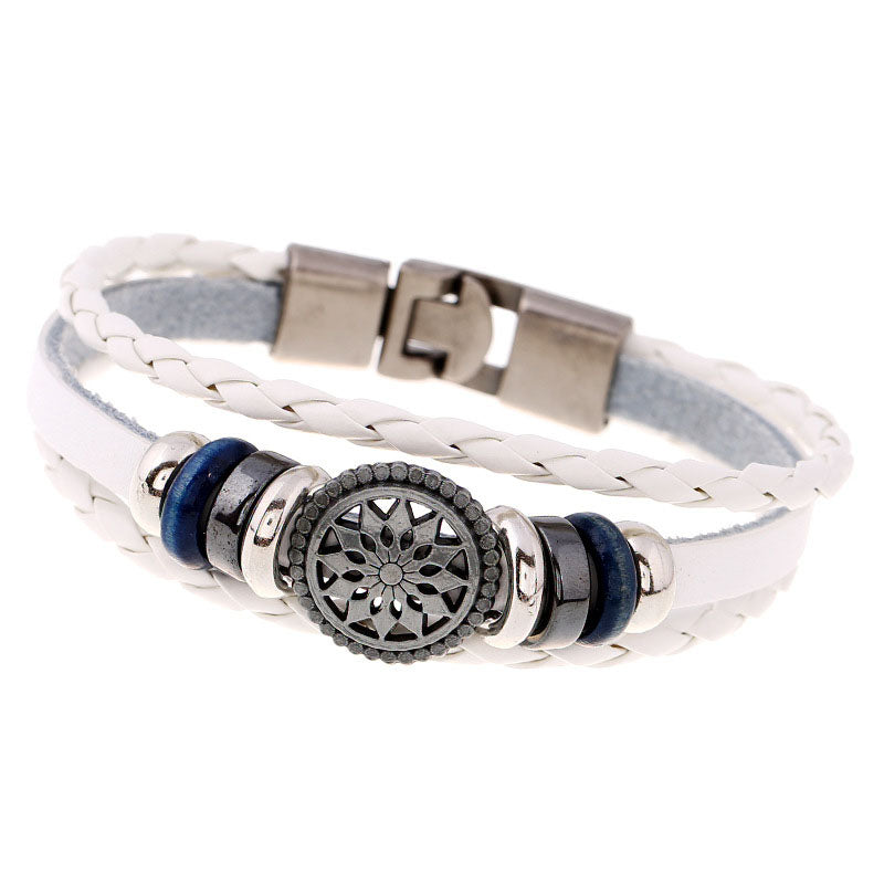 Buckle Weaving Openwork Bracelet