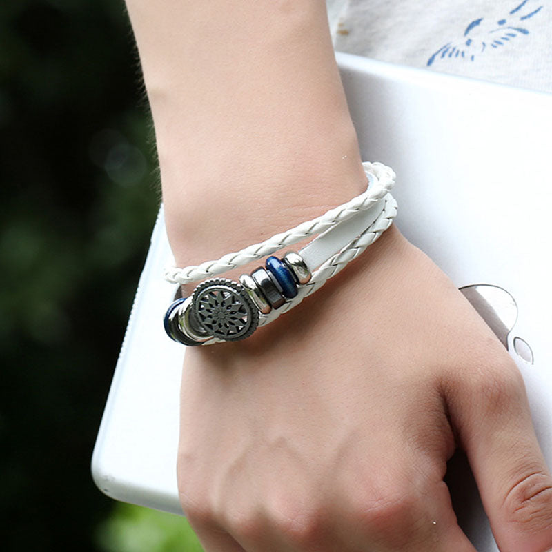 Buckle Weaving Openwork Bracelet