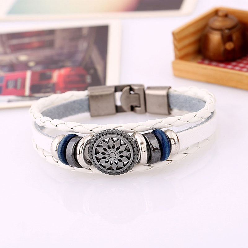 Buckle Weaving Openwork Bracelet