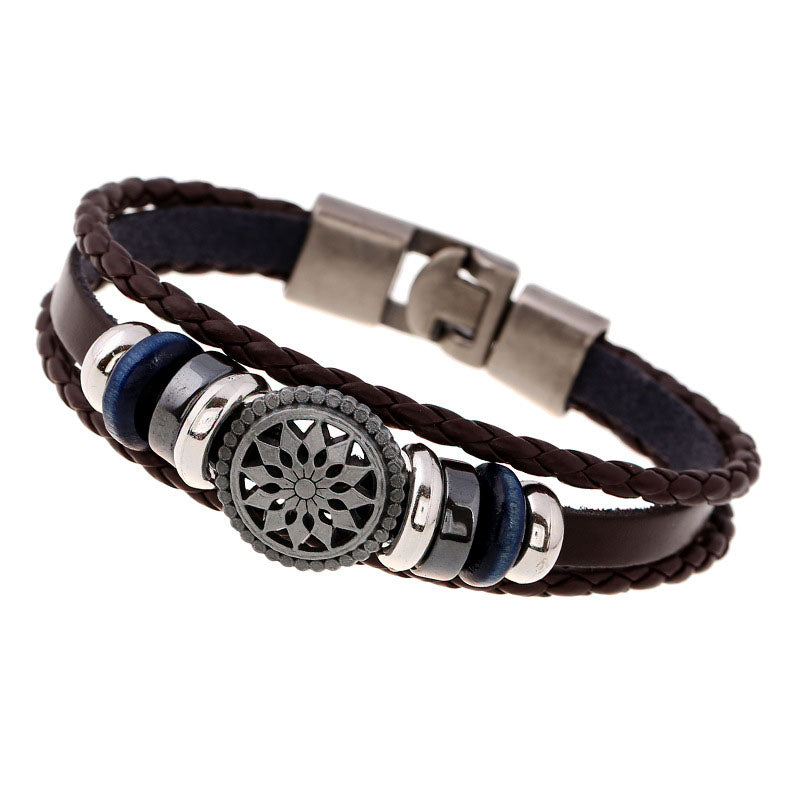 Buckle Weaving Openwork Bracelet