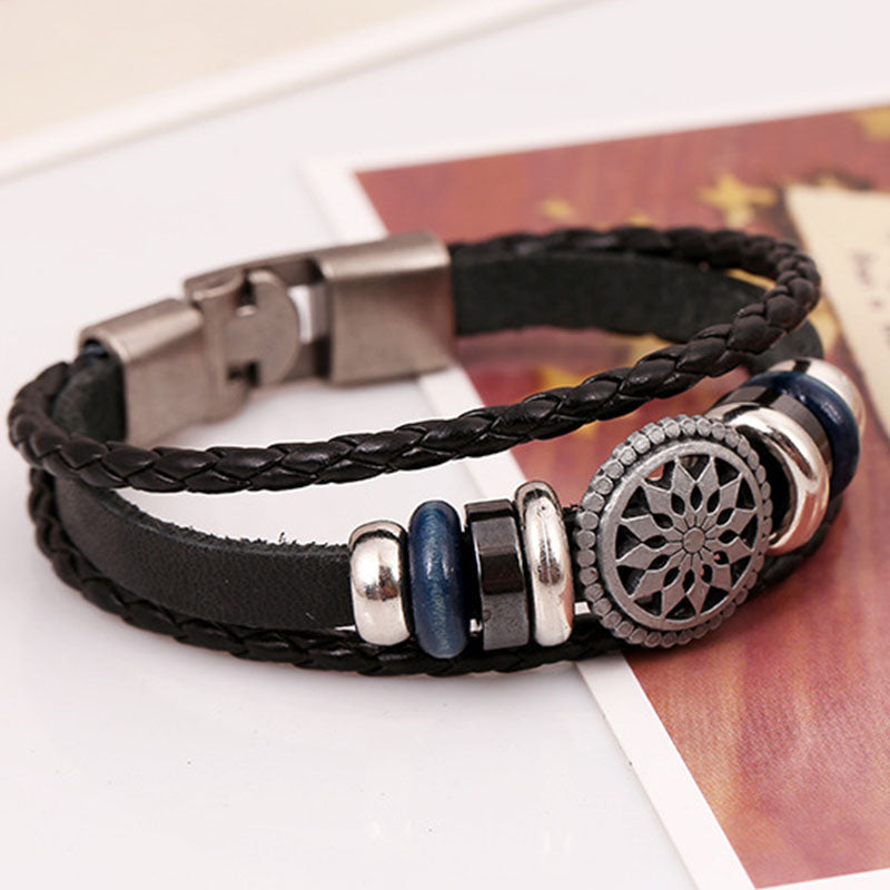 Buckle Weaving Openwork Bracelet