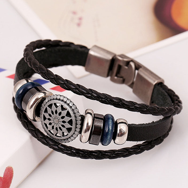 Buckle Weaving Openwork Bracelet