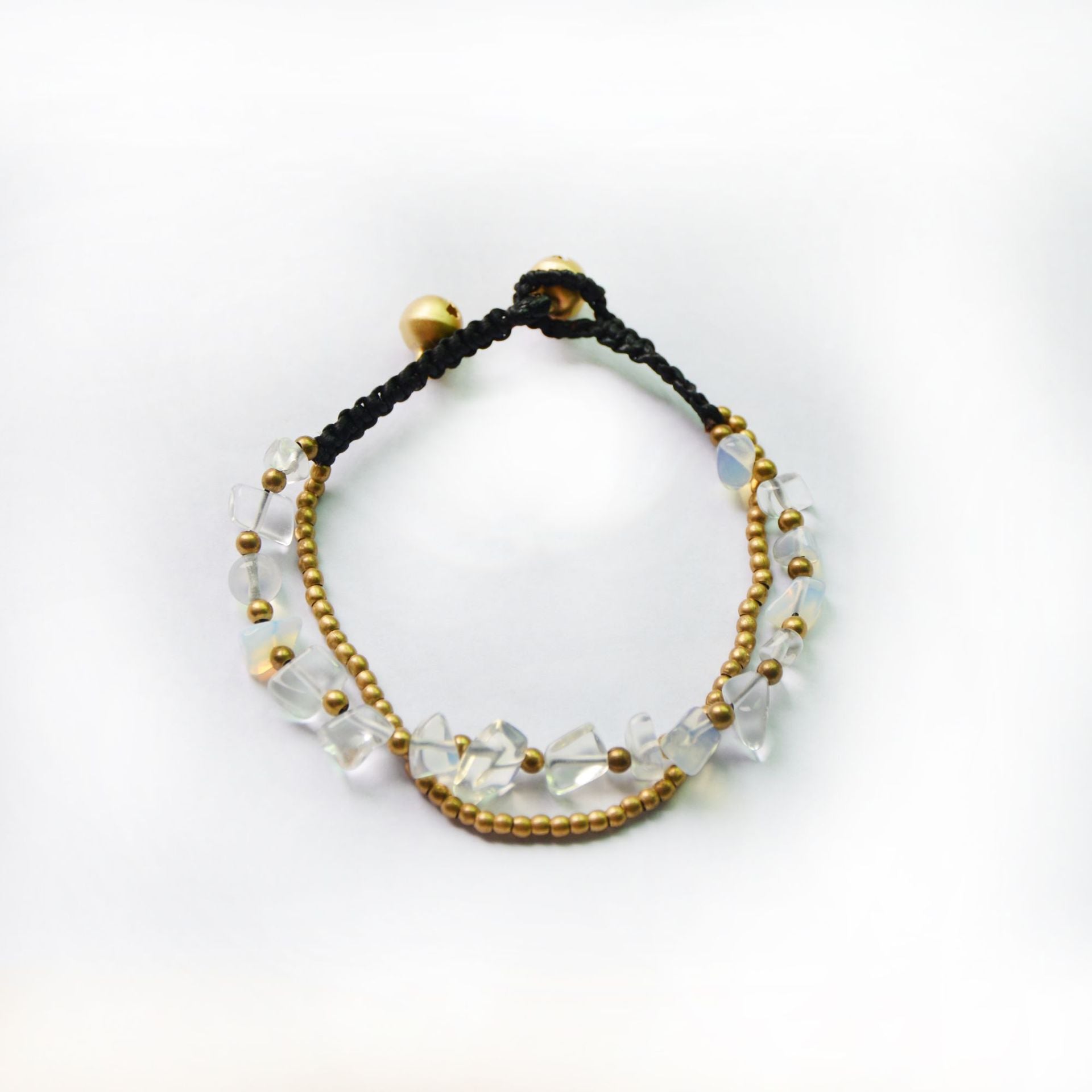 Vintage Hand Woven Beaded Double Bracelet