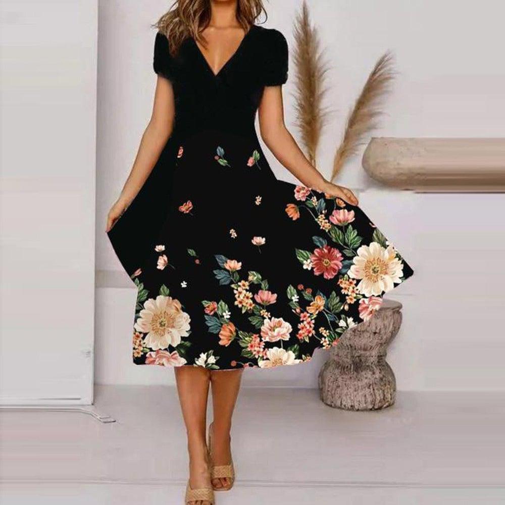 Fashionable Holiday Leisure Dress