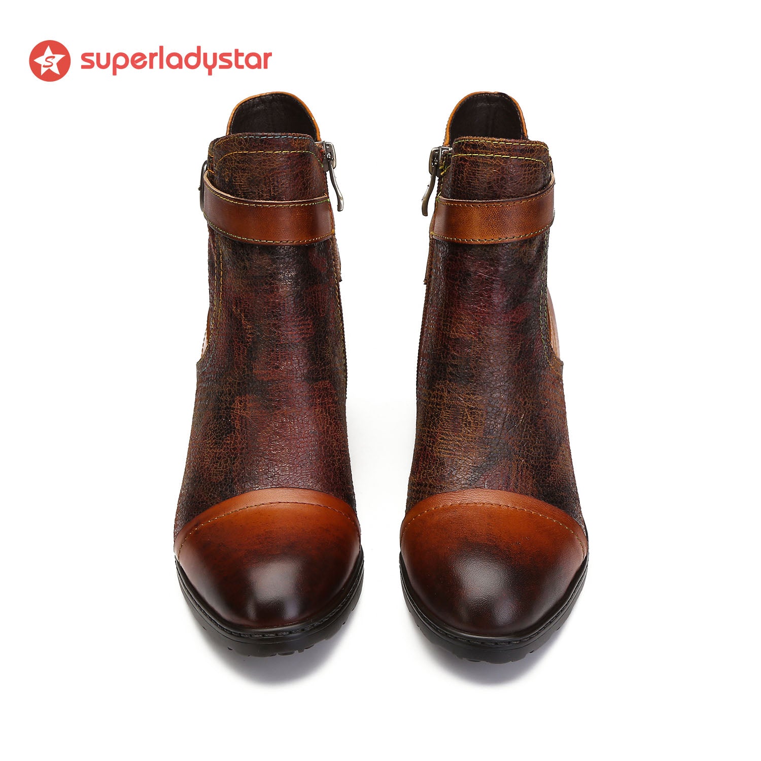 Hand-painted Soft Comfy Ankle Boots