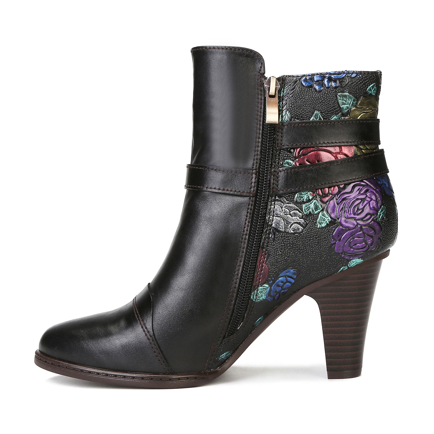 Botas de tornozelo ajustáveis feitas à mão feitas à mão