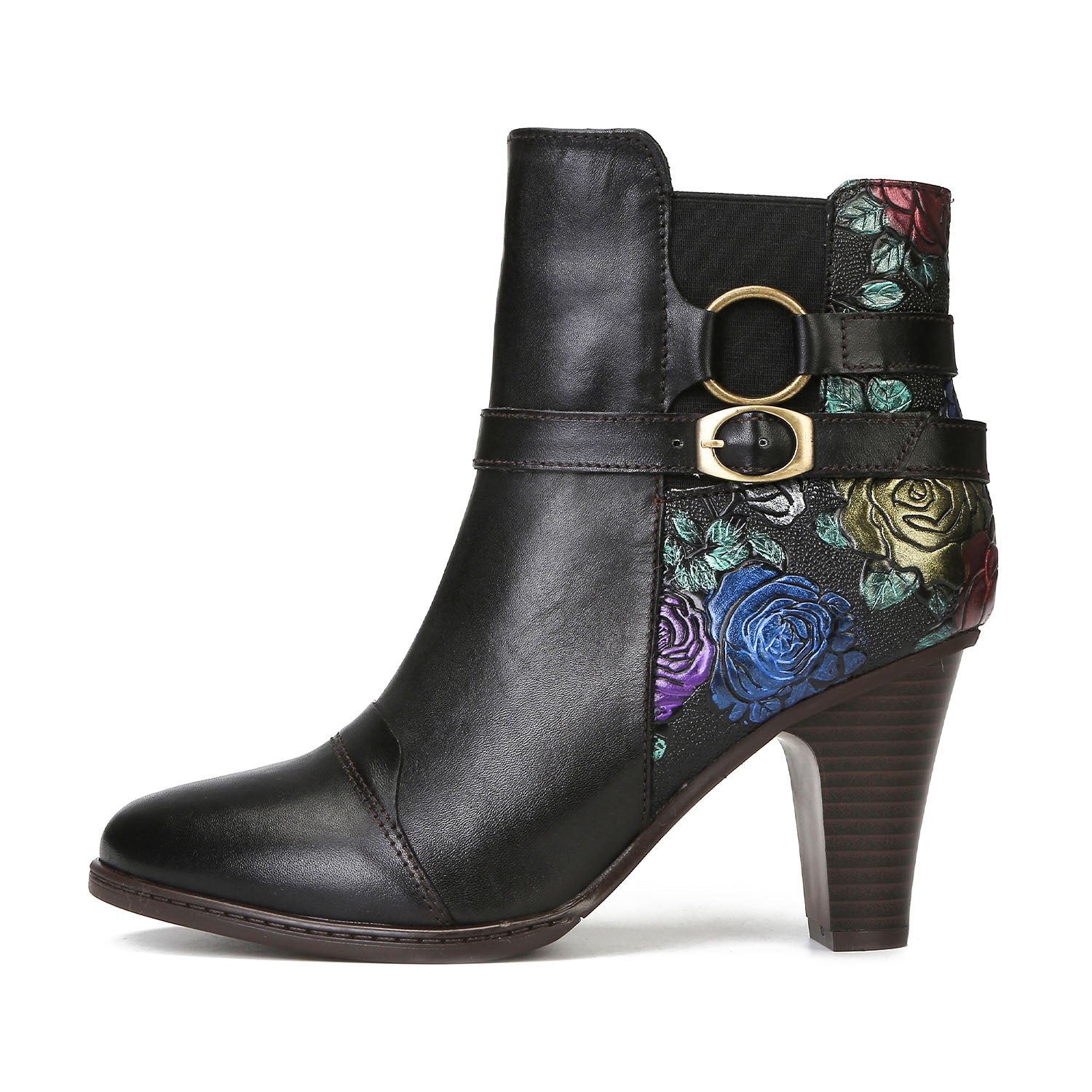 Botas de tornozelo ajustáveis feitas à mão feitas à mão