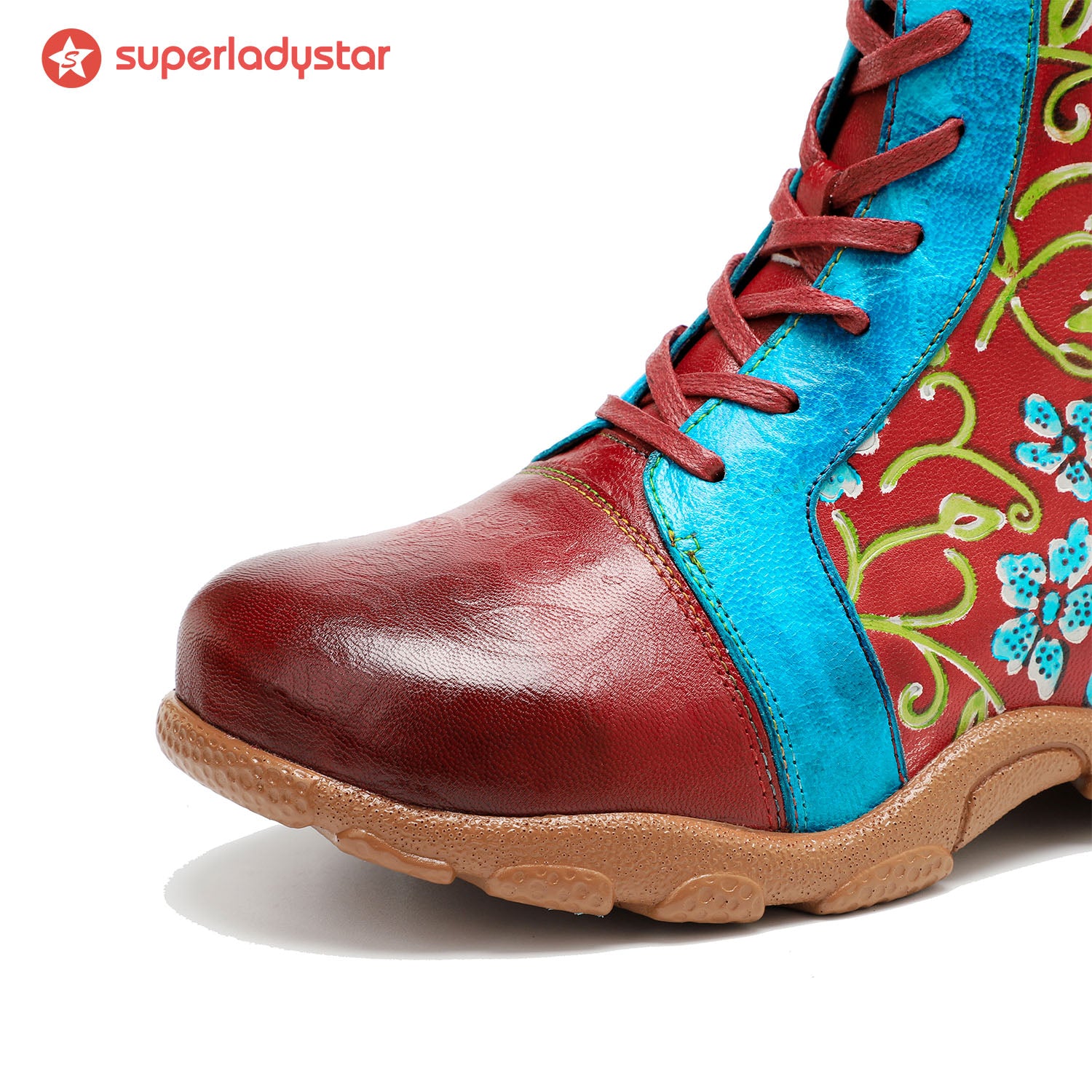 Botas casuais confortáveis de couro