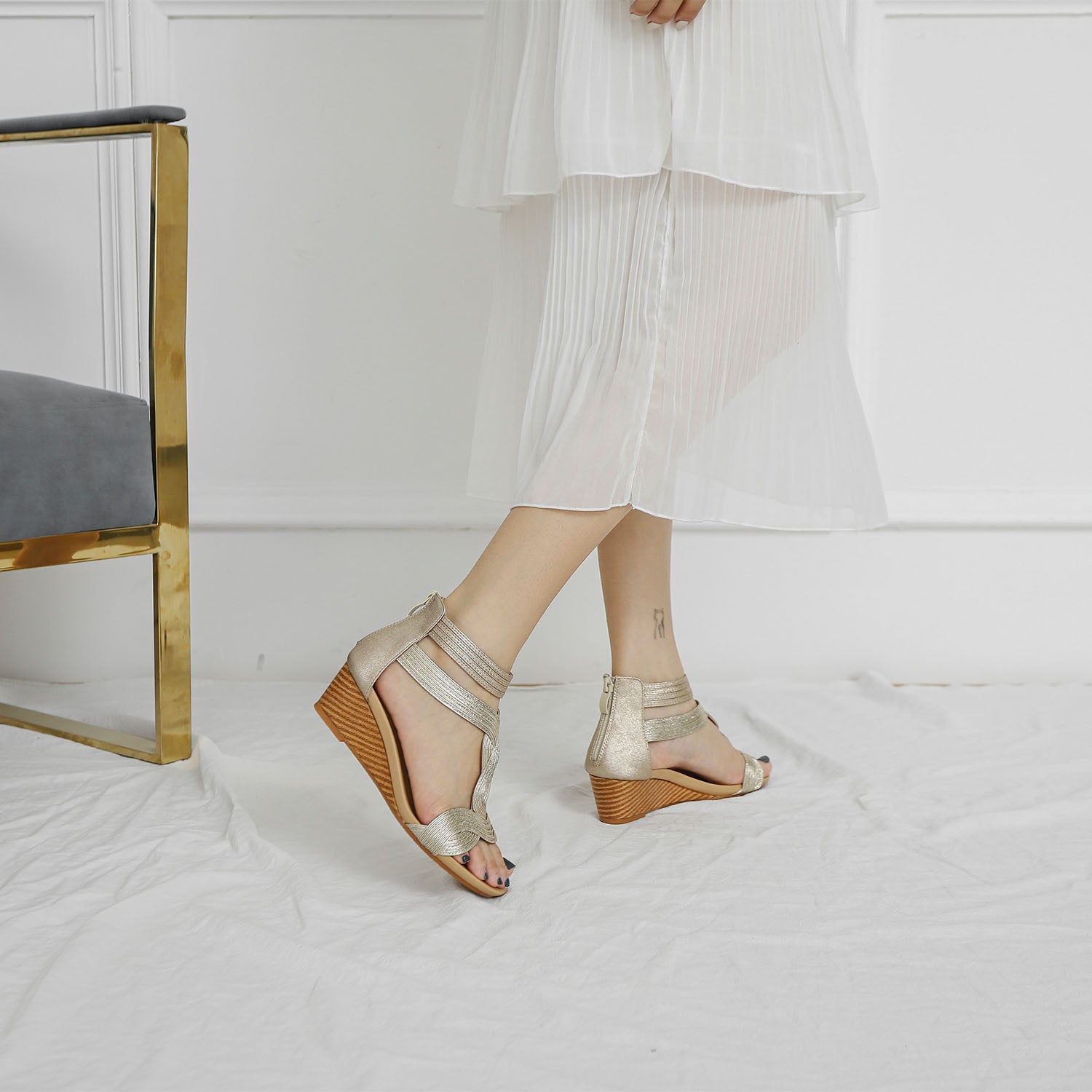 Bohemian Fashion Soft Wedges Sandals