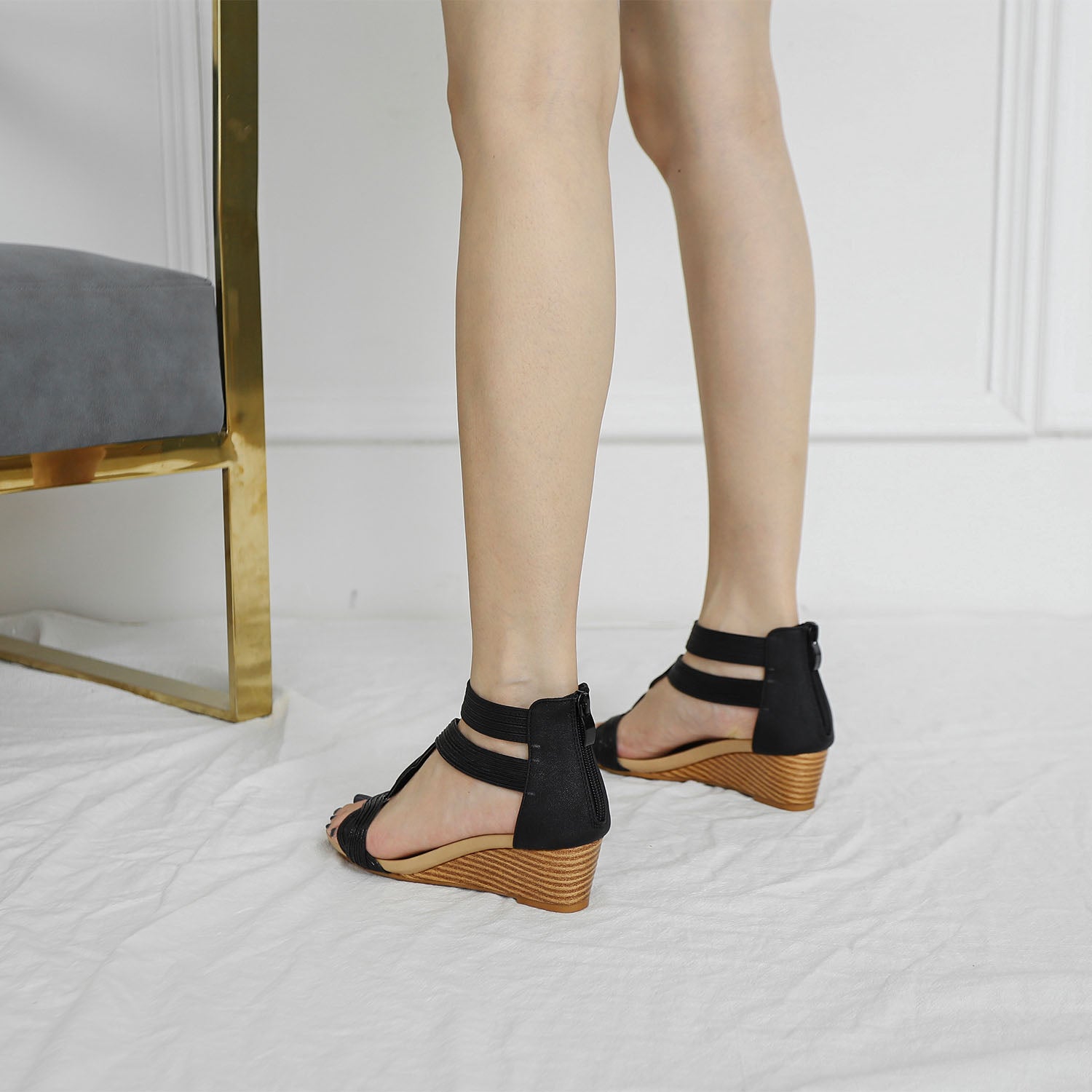 Bohemian Fashion Soft Wedges Sandals
