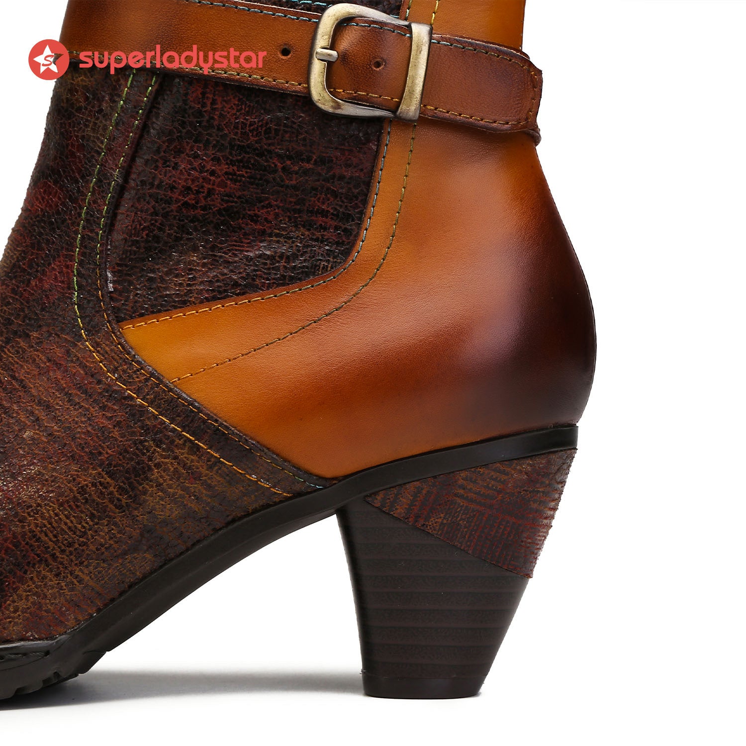 Hand-painted Soft Comfy Ankle Boots