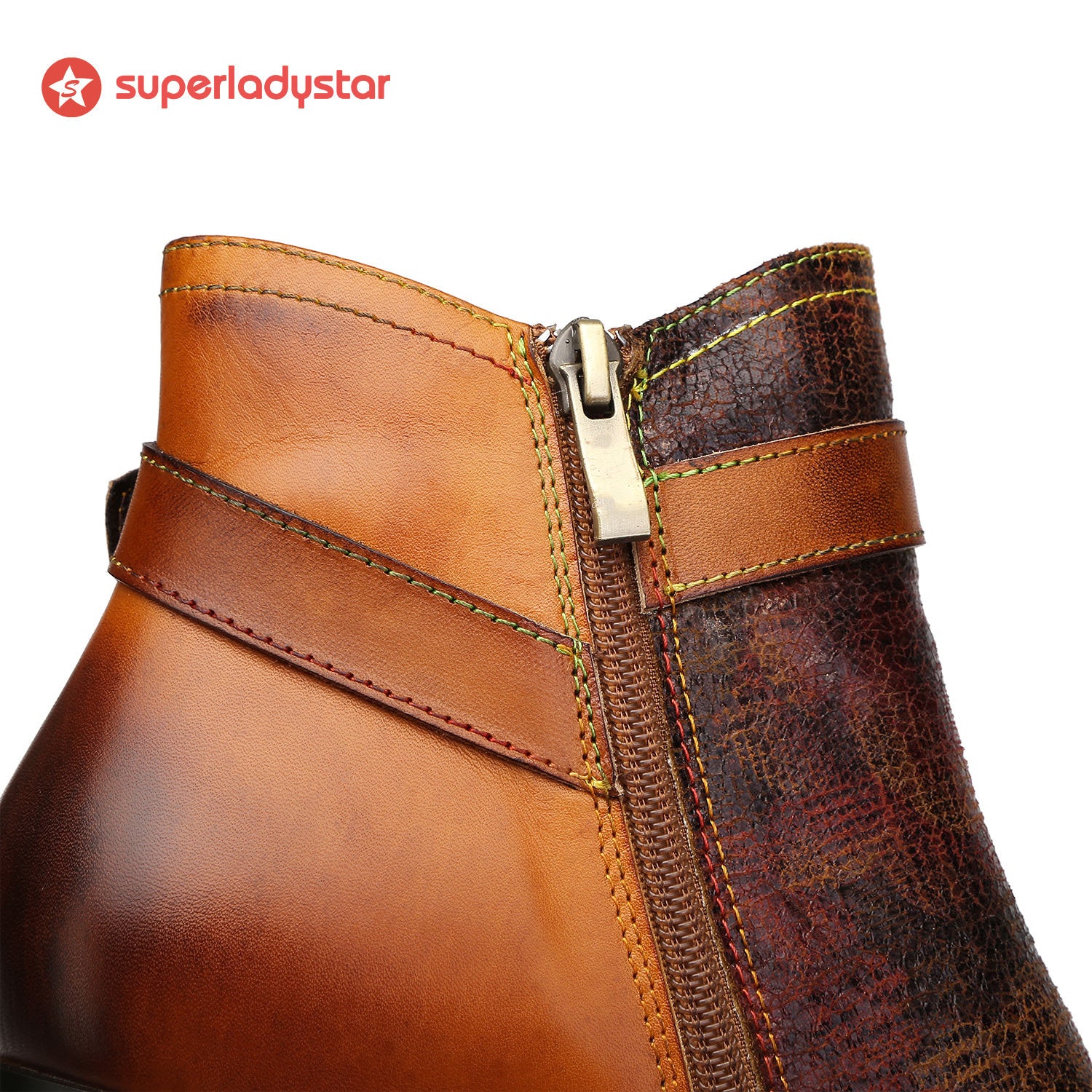 Hand-painted Soft Comfy Ankle Boots