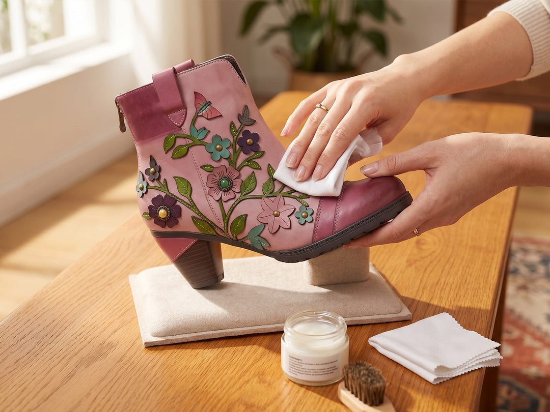 How to Protect Hand-Painted Leather Shoes