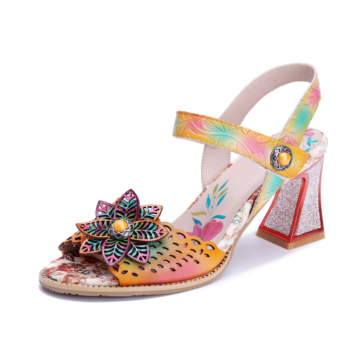 Boho Summer Bloom Sandals