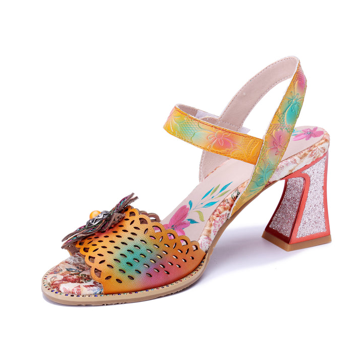 Boho Summer Bloom Sandals