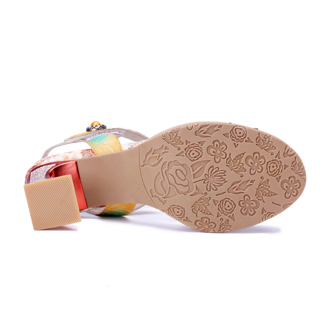Boho Summer Bloom Sandals