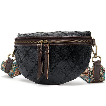 Sac de coquille de couleur élégante vintage Elegant Crossbody