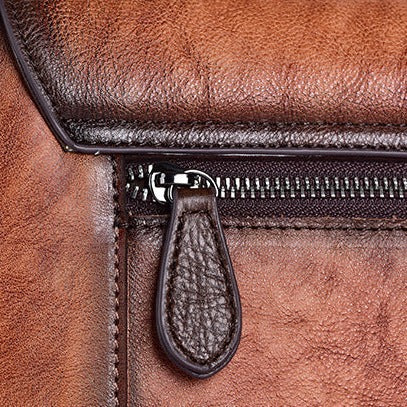 Embossed Leather Cross-body Women&