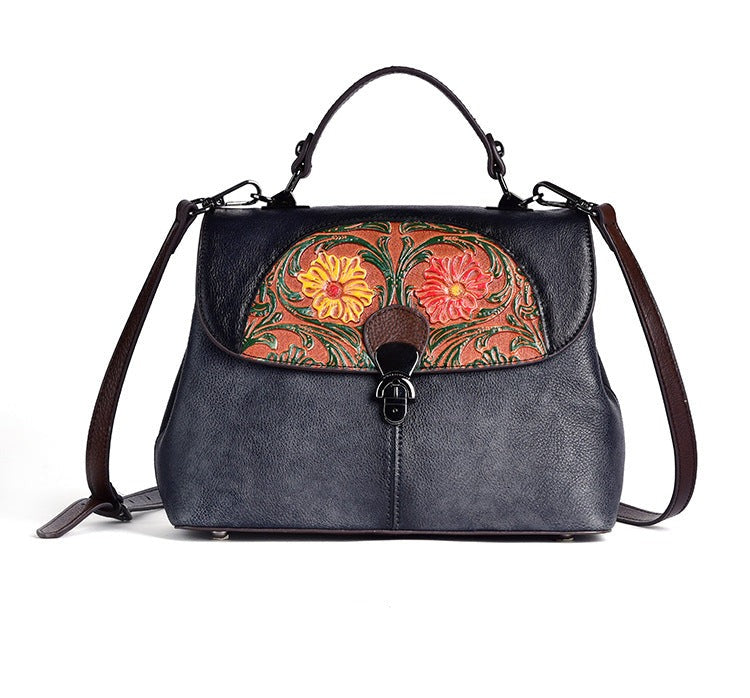 Borsa da donna in pelle in pelle in pelle cross-body